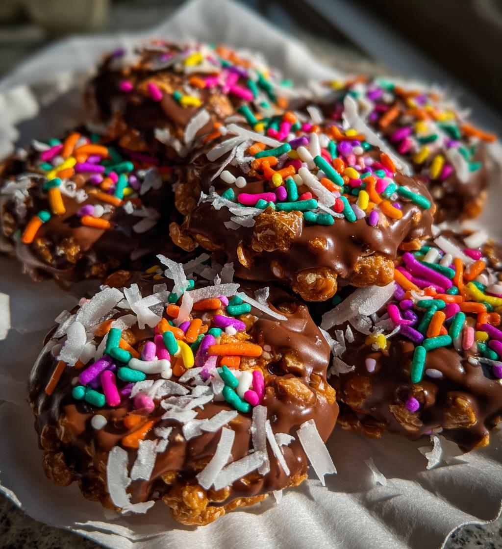 easter no bake cookies - detail 1