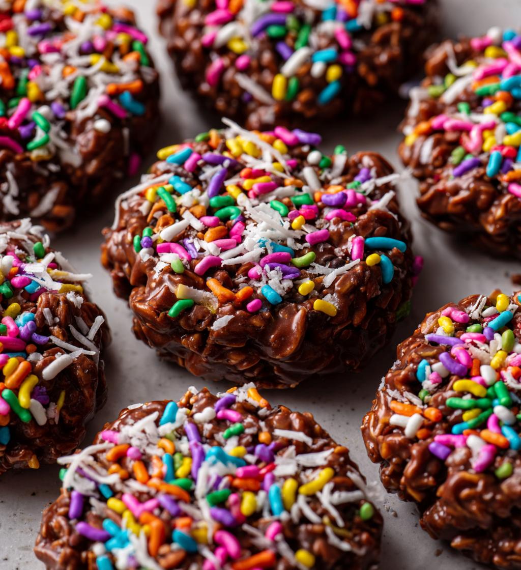 easter no bake cookies