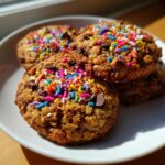 easter oatmeal cookies
