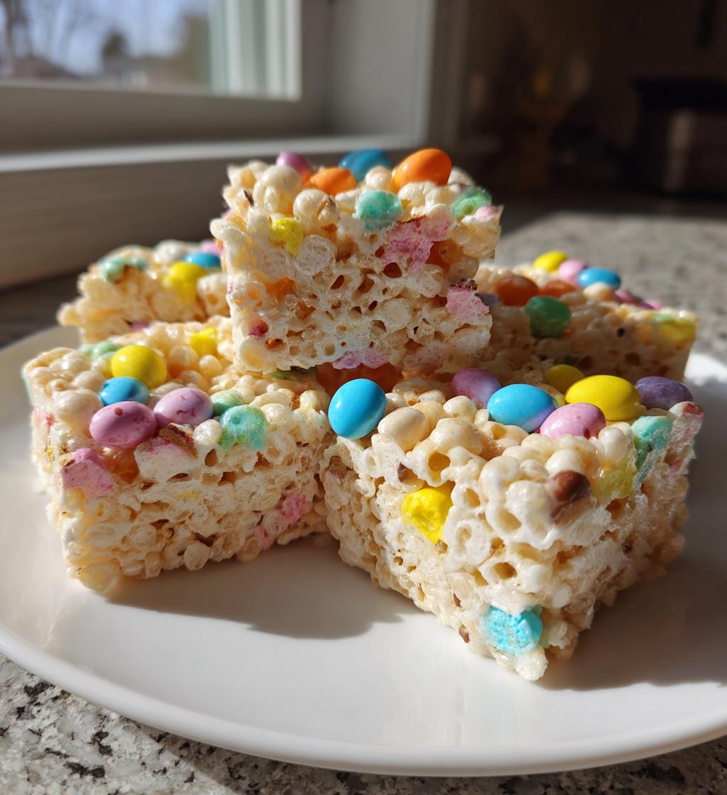 easter rice krispie treats - detail 1