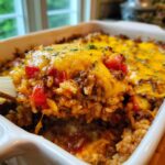 easy hamburger rice casserole