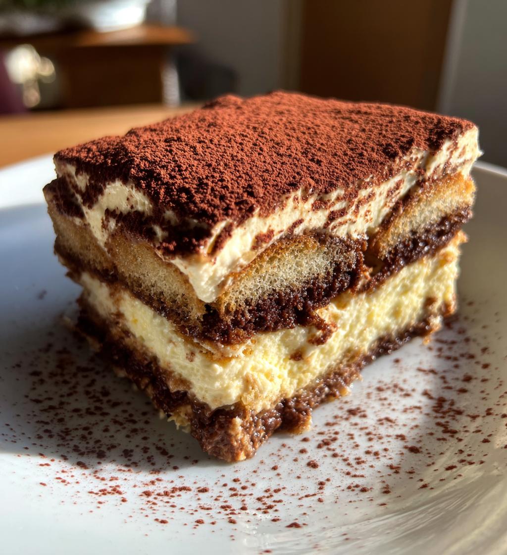 espresso elegance tiramisu cake - detail 1