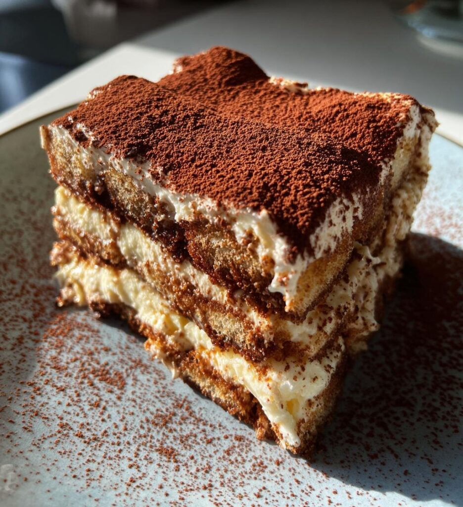 espresso elegance tiramisu cake