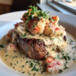 filet mignon with shrimp and lobster cream sauce