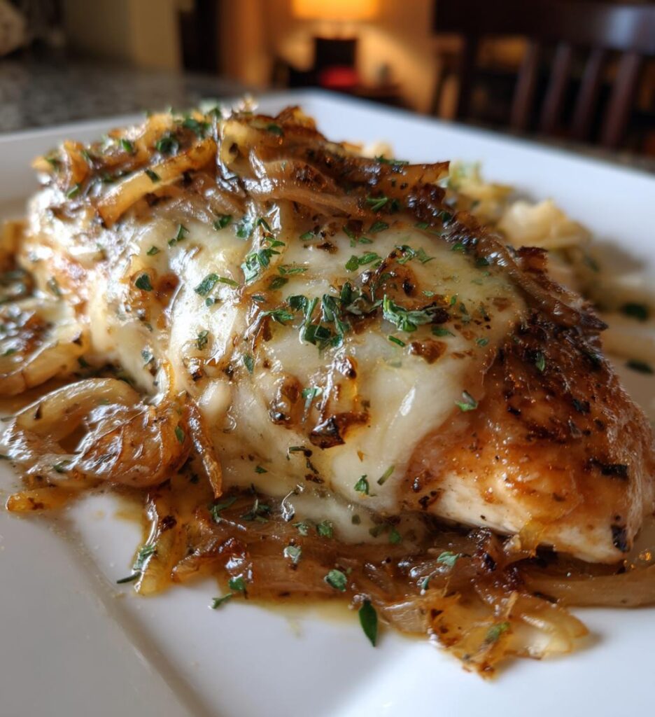 french onion chicken