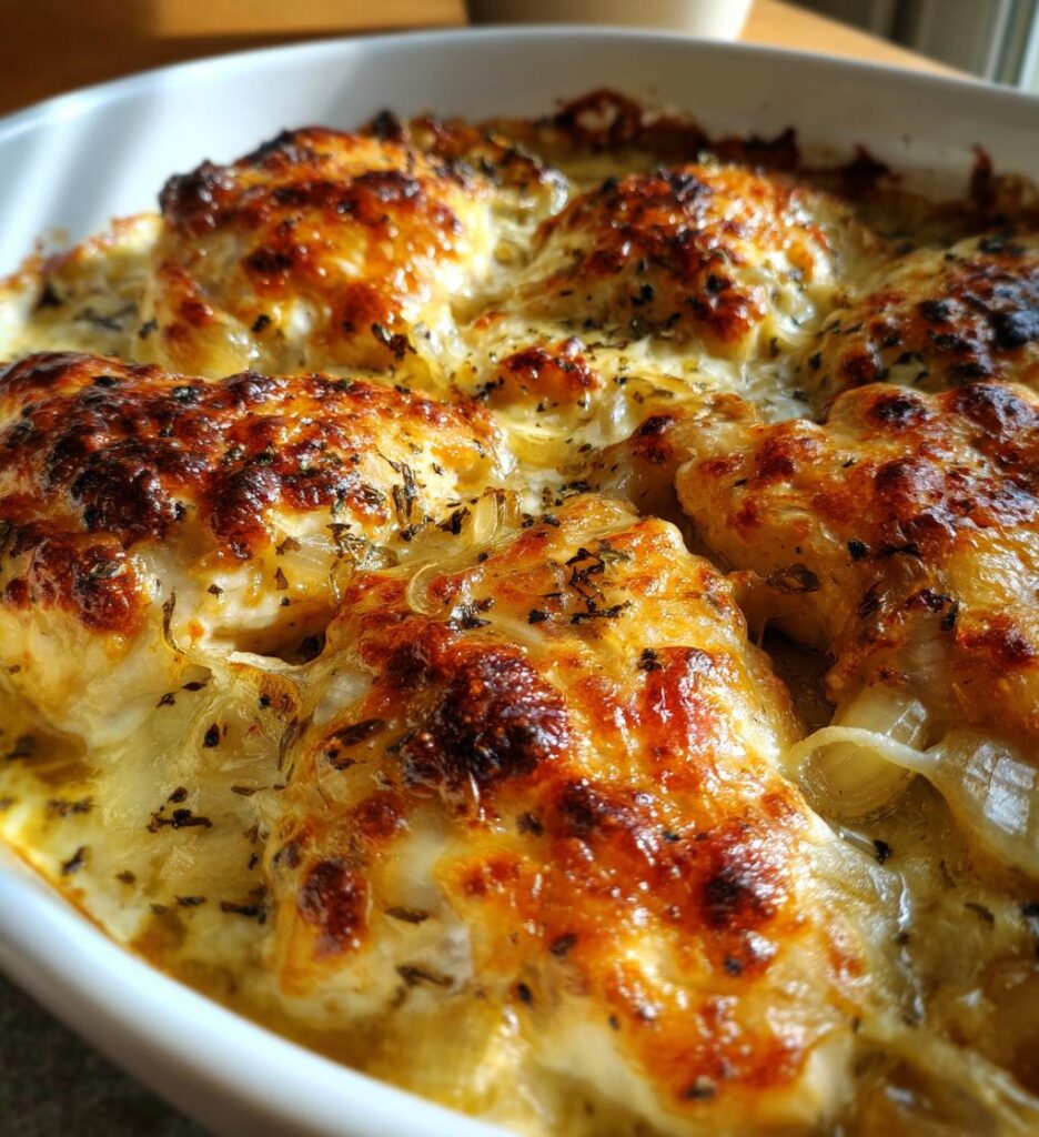 french onion chicken casserole