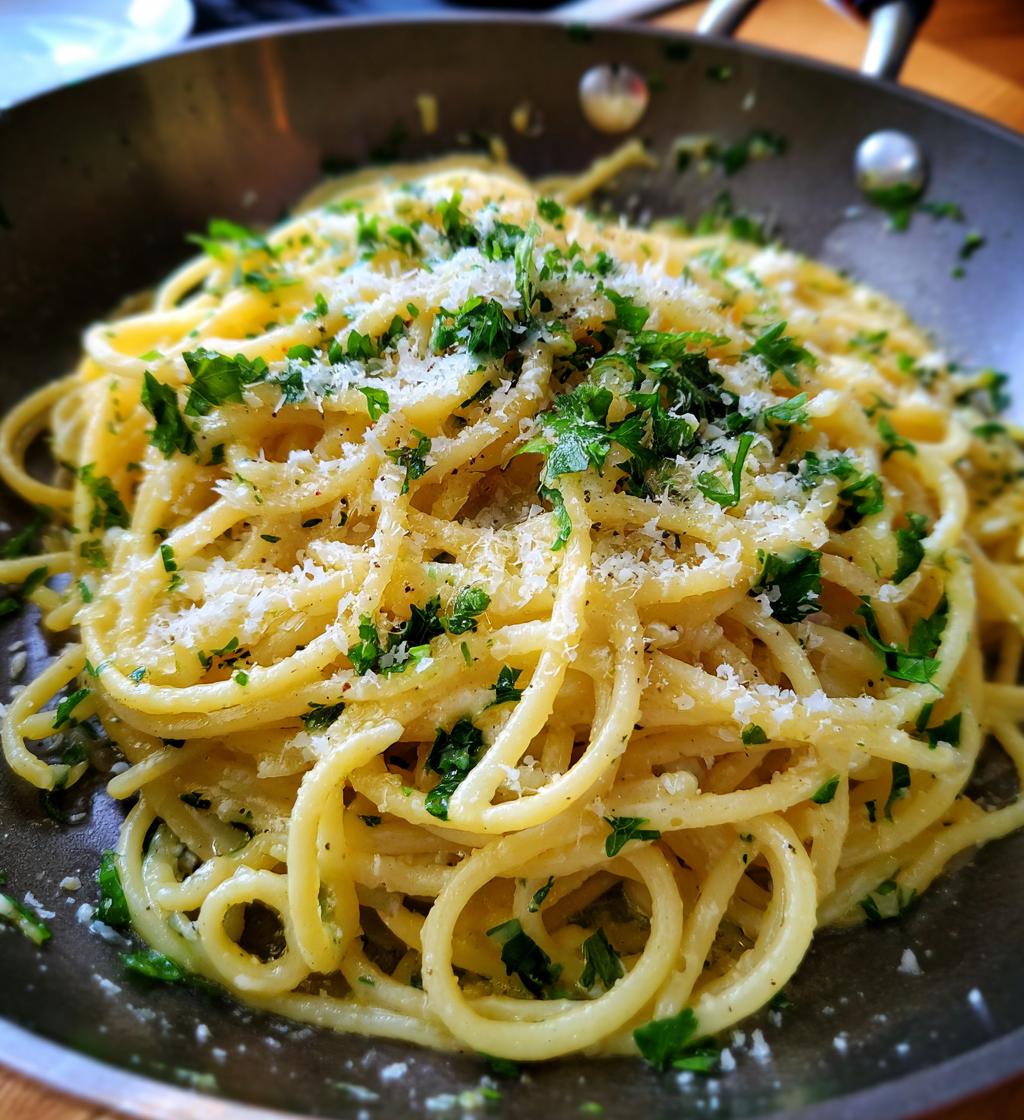 gluten free garlic parmesan pasta