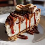 heavenly no bake banana split cheesecake