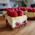 heavenly raspberry cheesecake bars