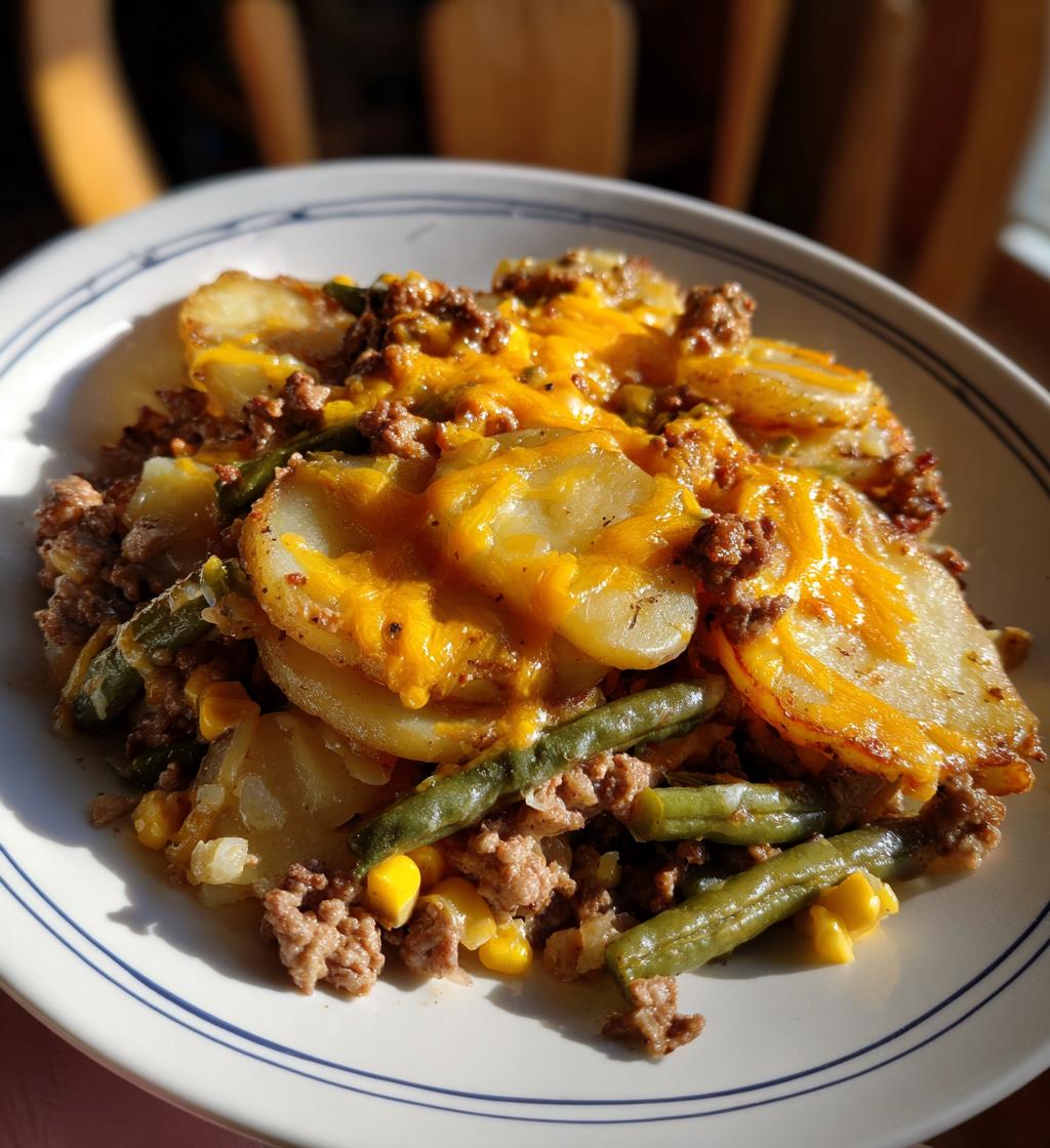 hobo casserole - detail 1