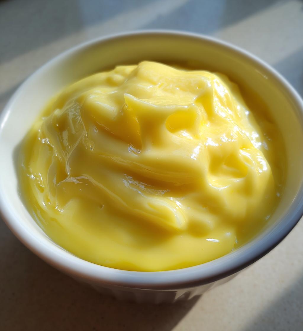 hollandaise sauce - detail 1