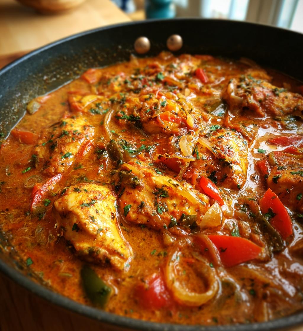 hungarian chicken paprikash