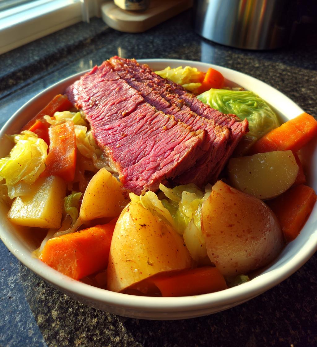irish boiled dinner corned beef - detail 1