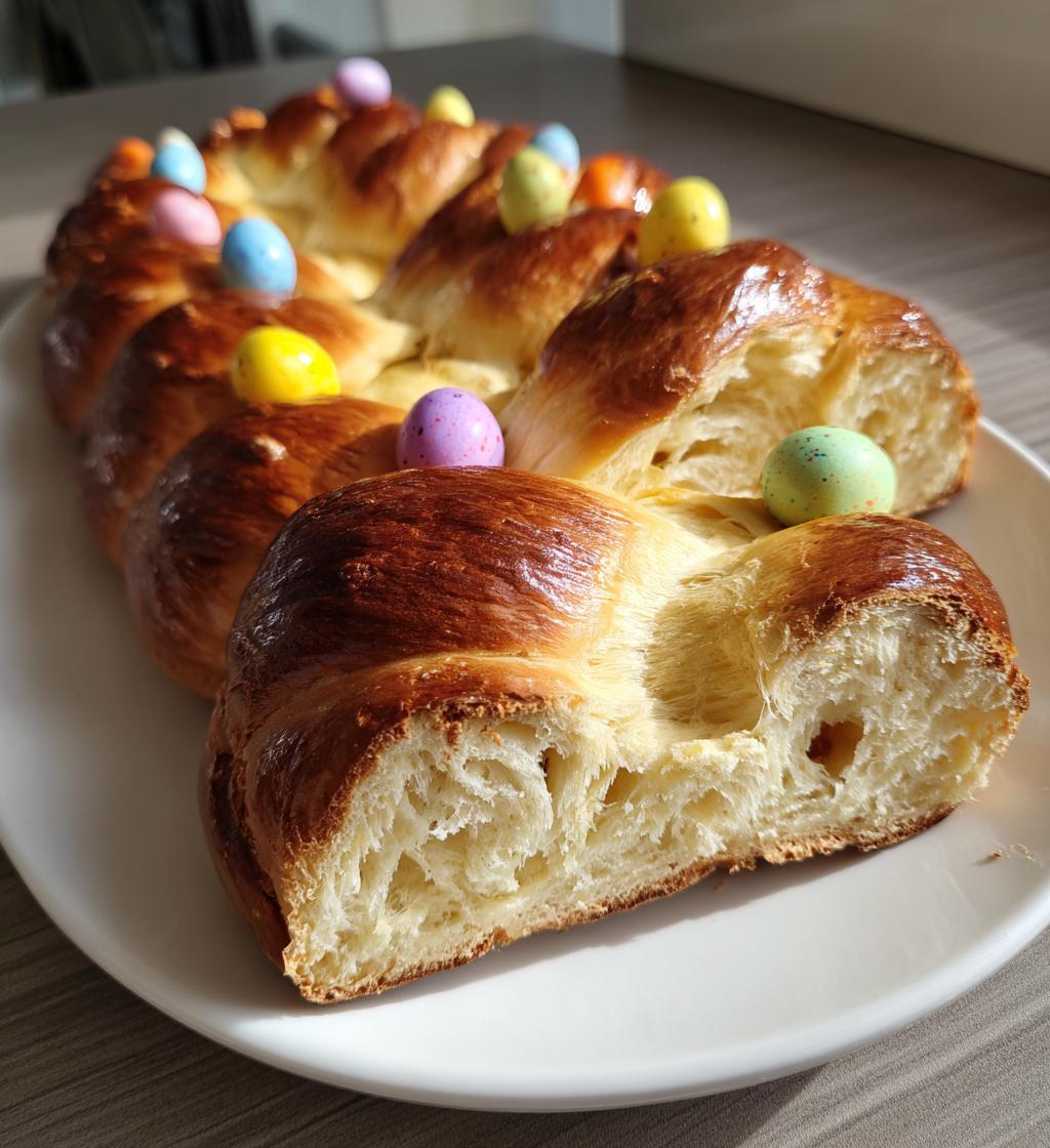 italian easter bread - detail 1