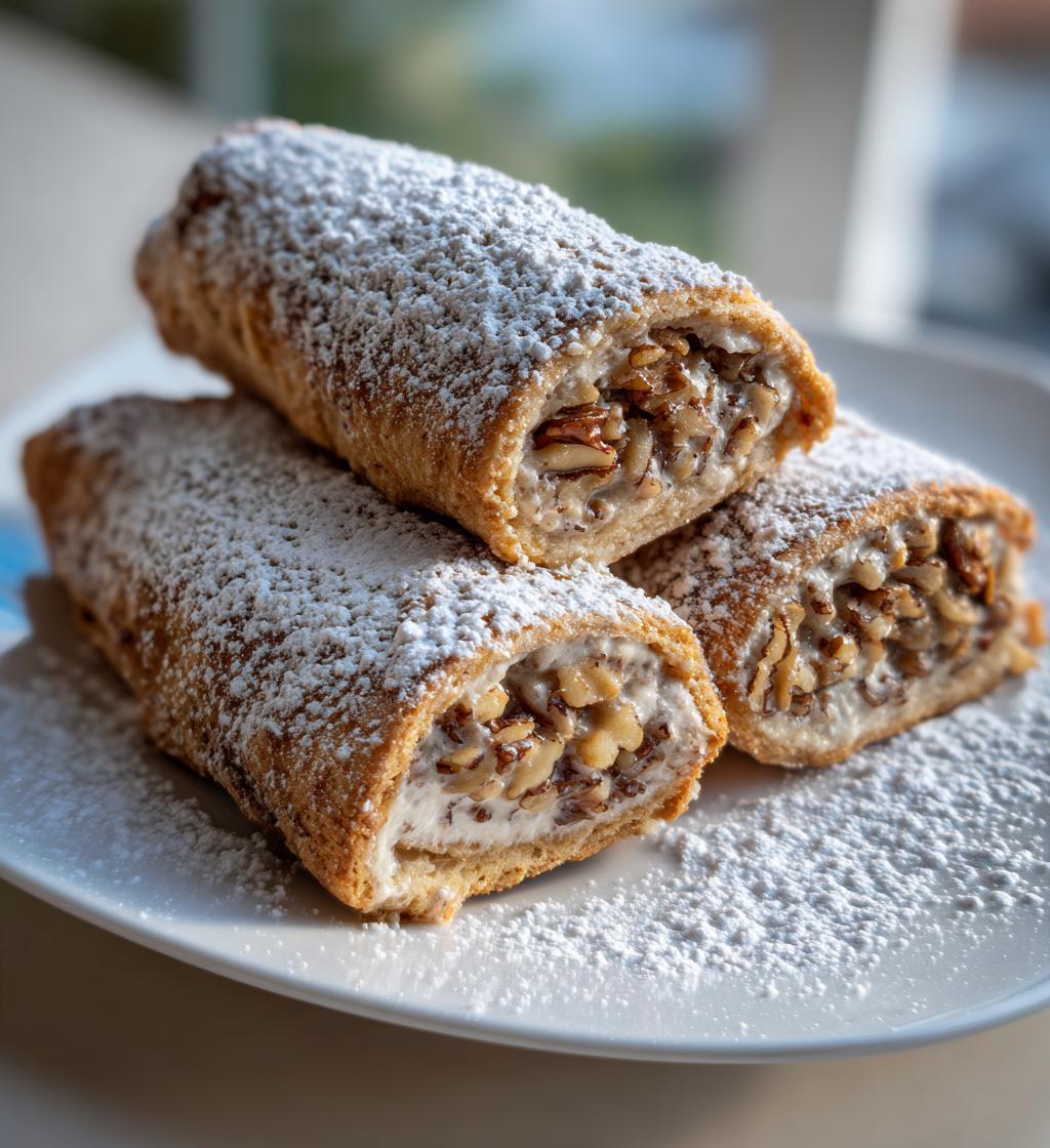 italian nut roll cookies - detail 1