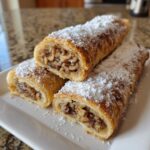 italian nut roll cookies