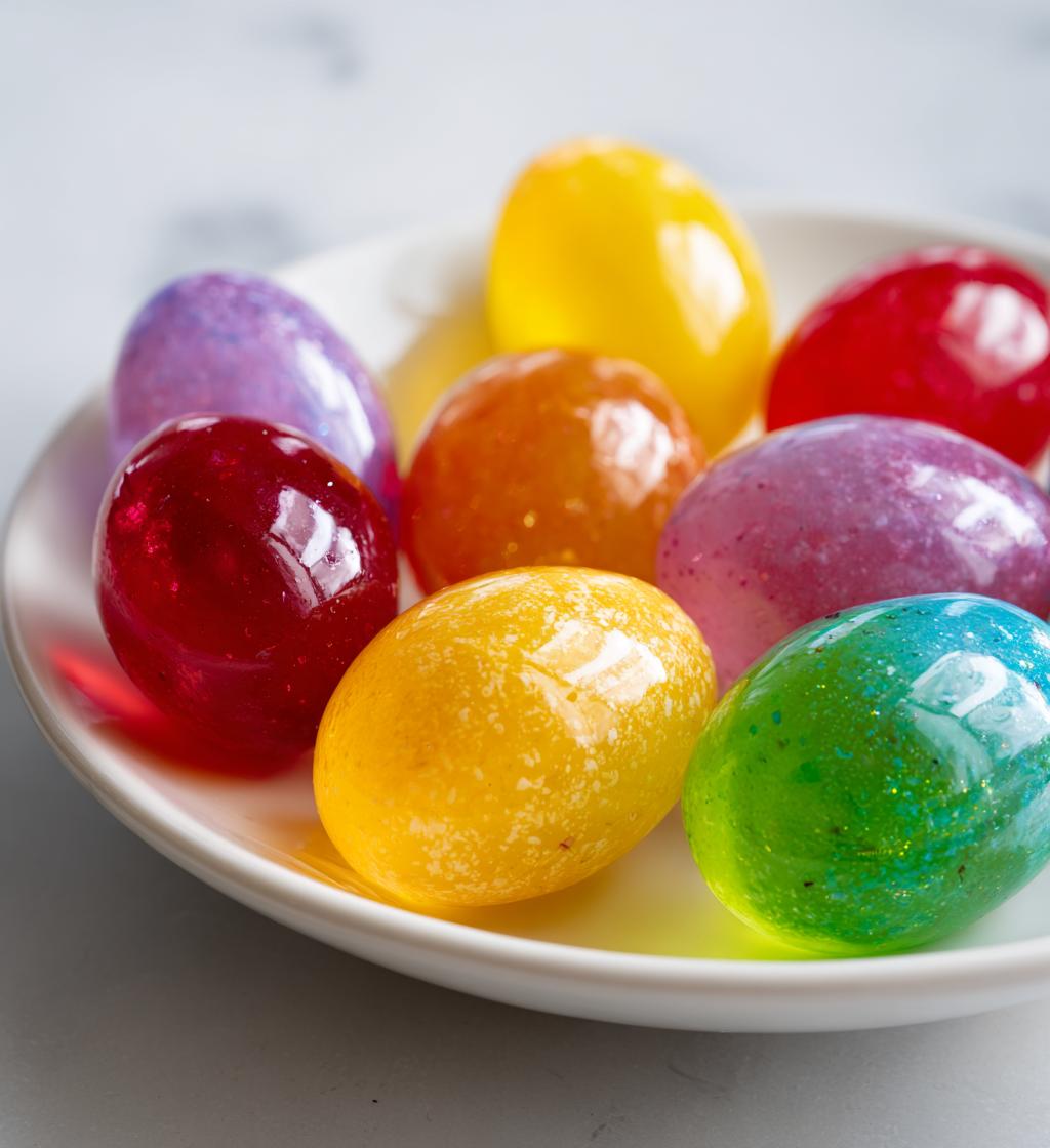 jello easter eggs - detail 1
