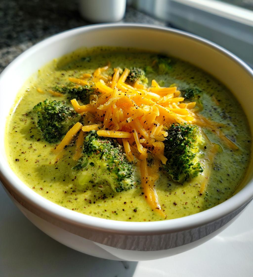 keto crockpot broccoli soup