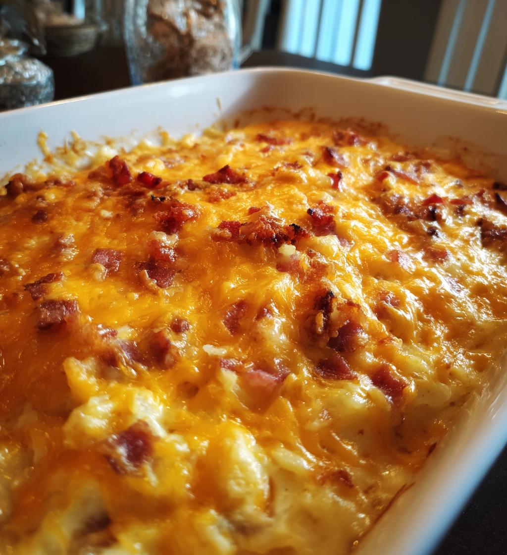 kielbasa sausage cheesy potato casserole