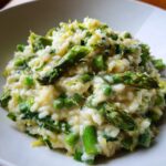 lemon asparagus risotto