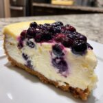 lemon blueberry cheesecake