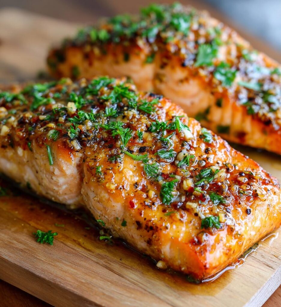 lemon butter garlic salmon