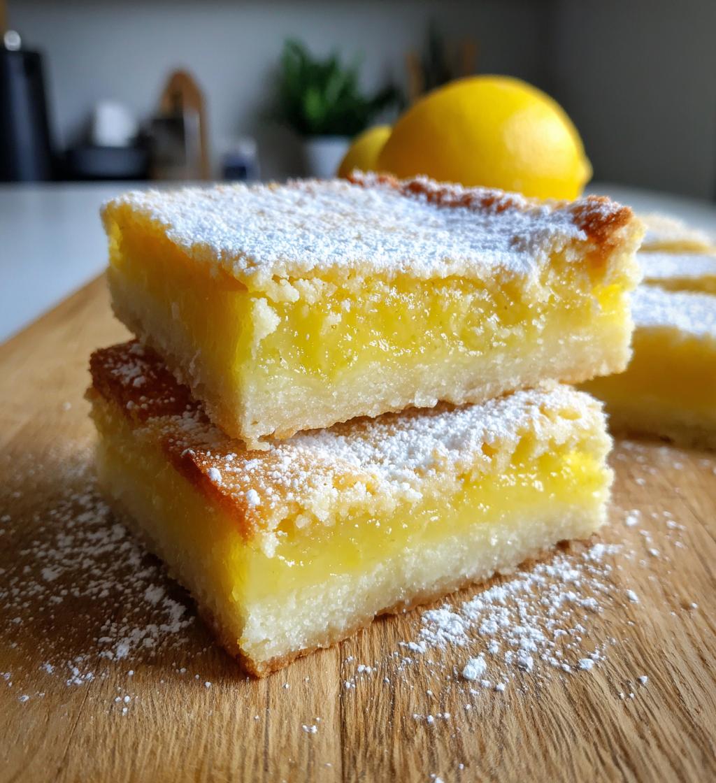lemon cream cheese bars recipe - detail 1
