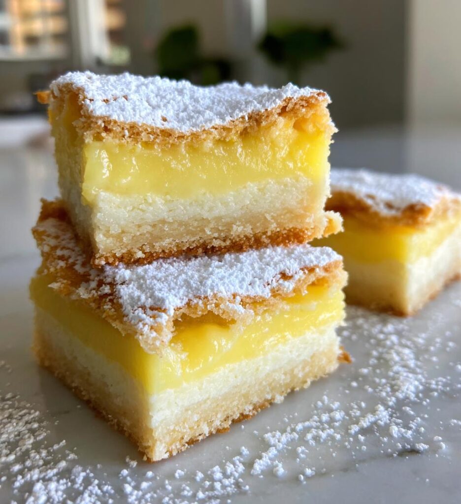 lemon cream cheese bars recipe