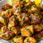 lemon garlic chicken bites