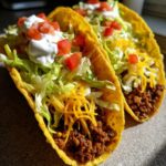 loaded cheesy pocket tacos