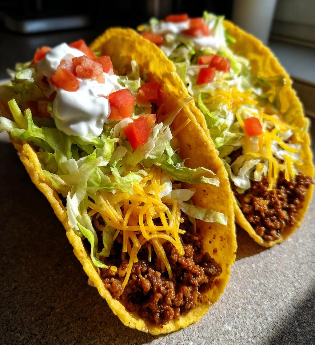 loaded cheesy pocket tacos