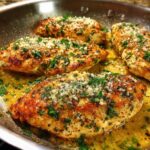 low carb keto garlic parmesan chicken