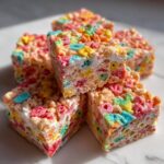 lucky charms rice krispie treats