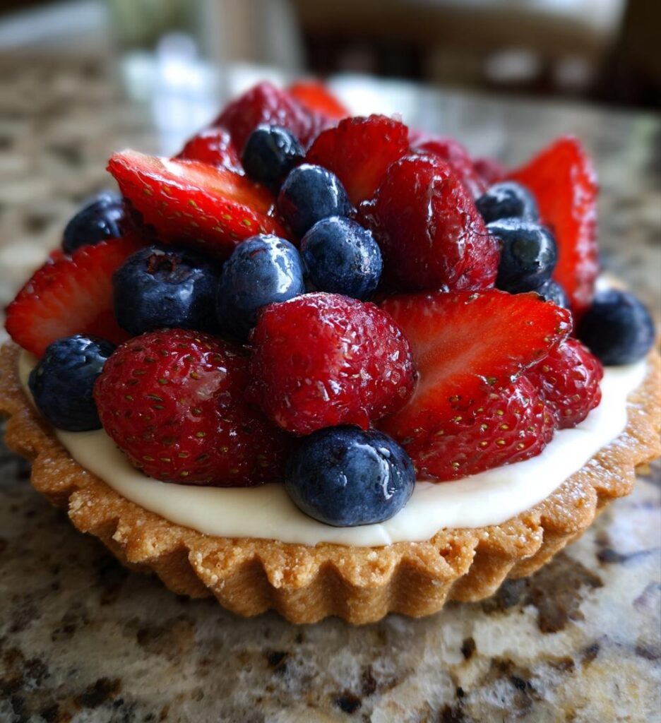 majestic berry medley tart
