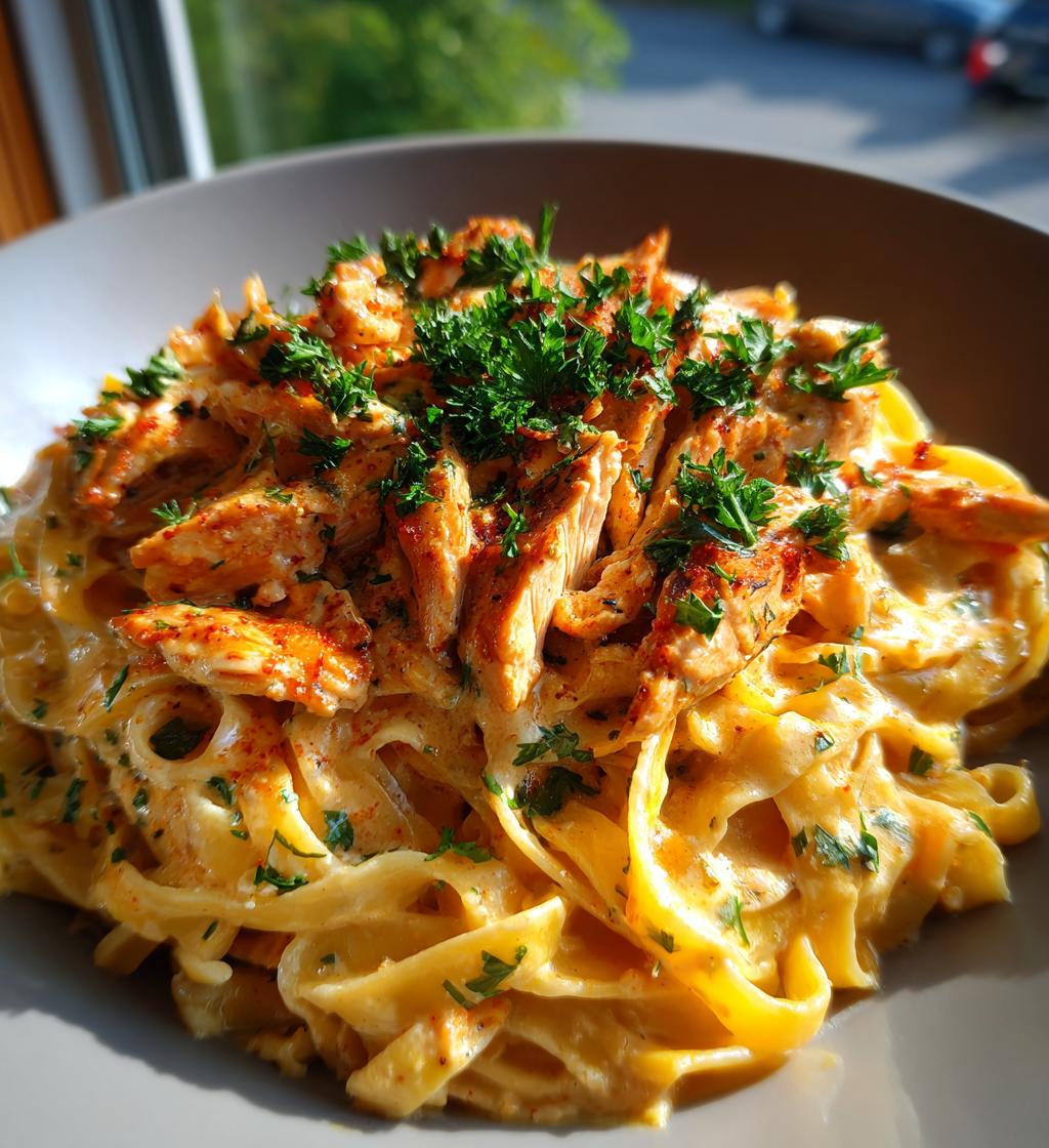 marry me chicken pasta - detail 1