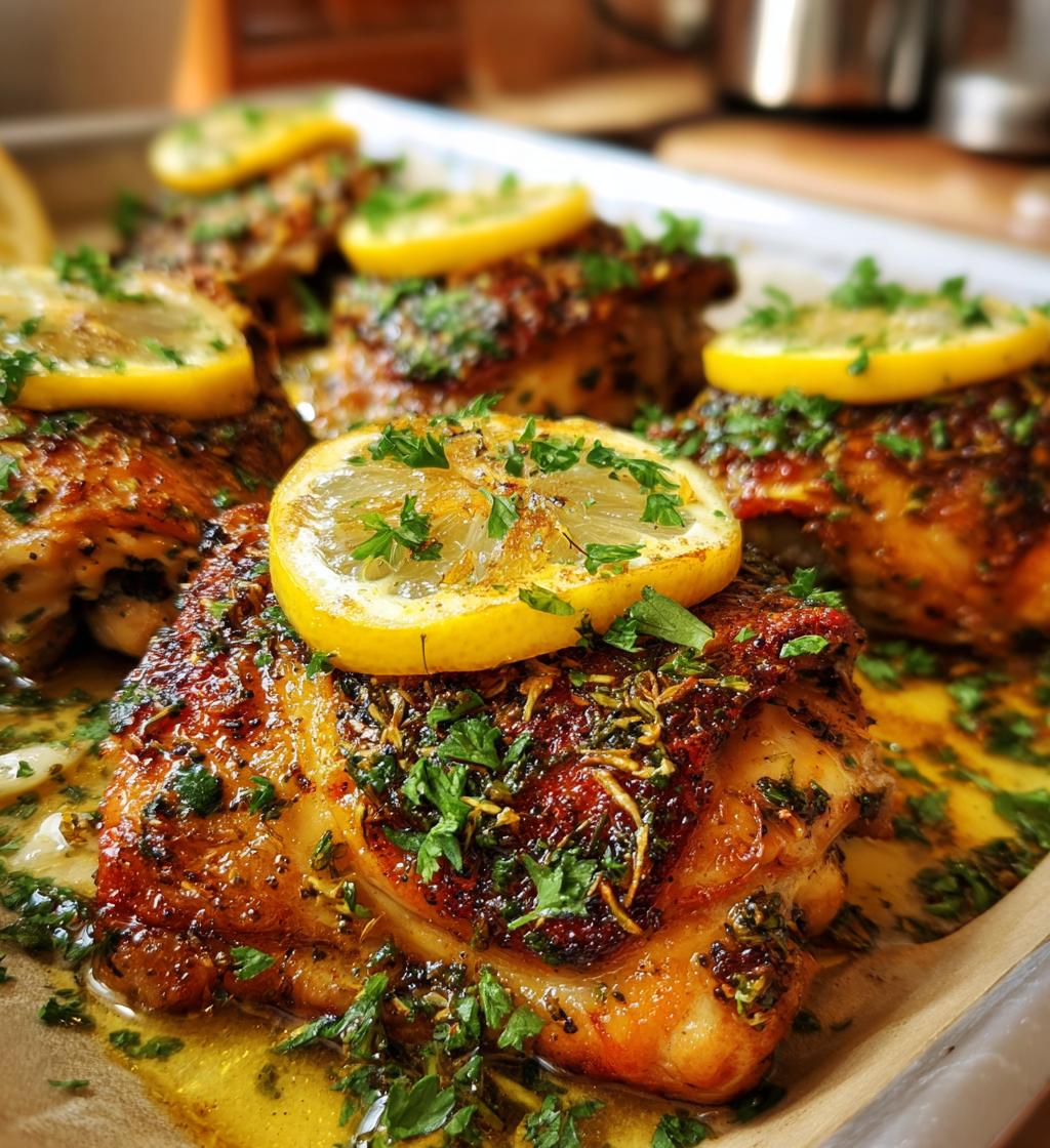 mediterranean chicken thighs - detail 1