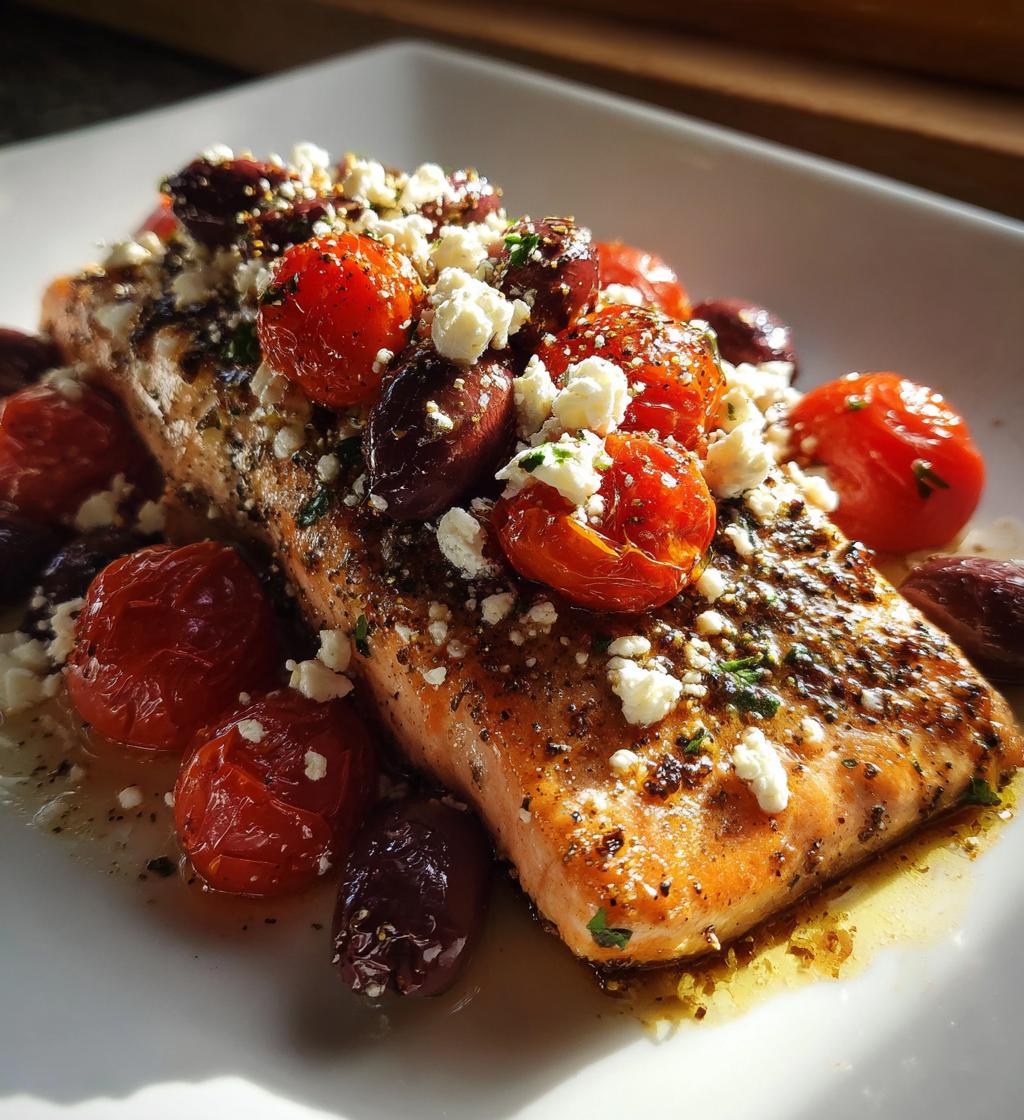 mediterranean salmon - detail 1