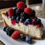 midnight berry bliss cheesecake