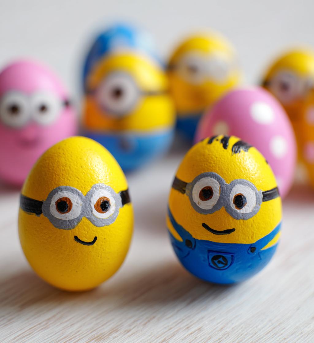 minion easter eggs - detail 1