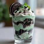 mint oreo parfait st patricks day mint parfaits