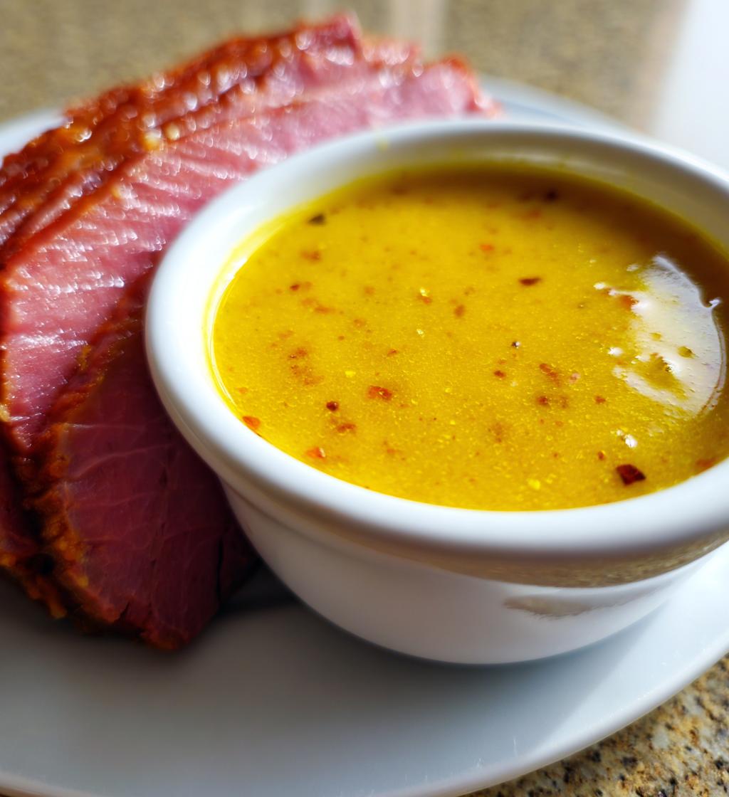 mustard sauce for corned beef - detail 1