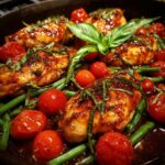 one pan balsamic chicken