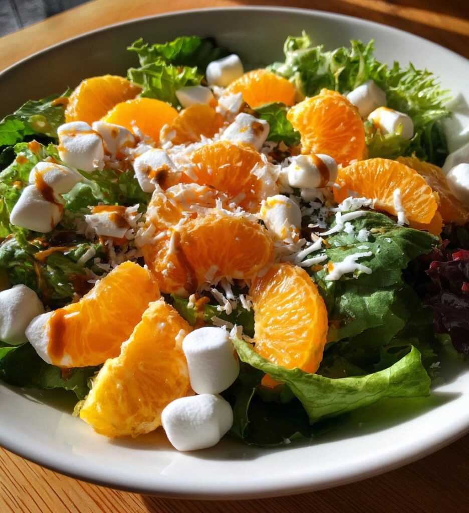 orange dreamsicle salad