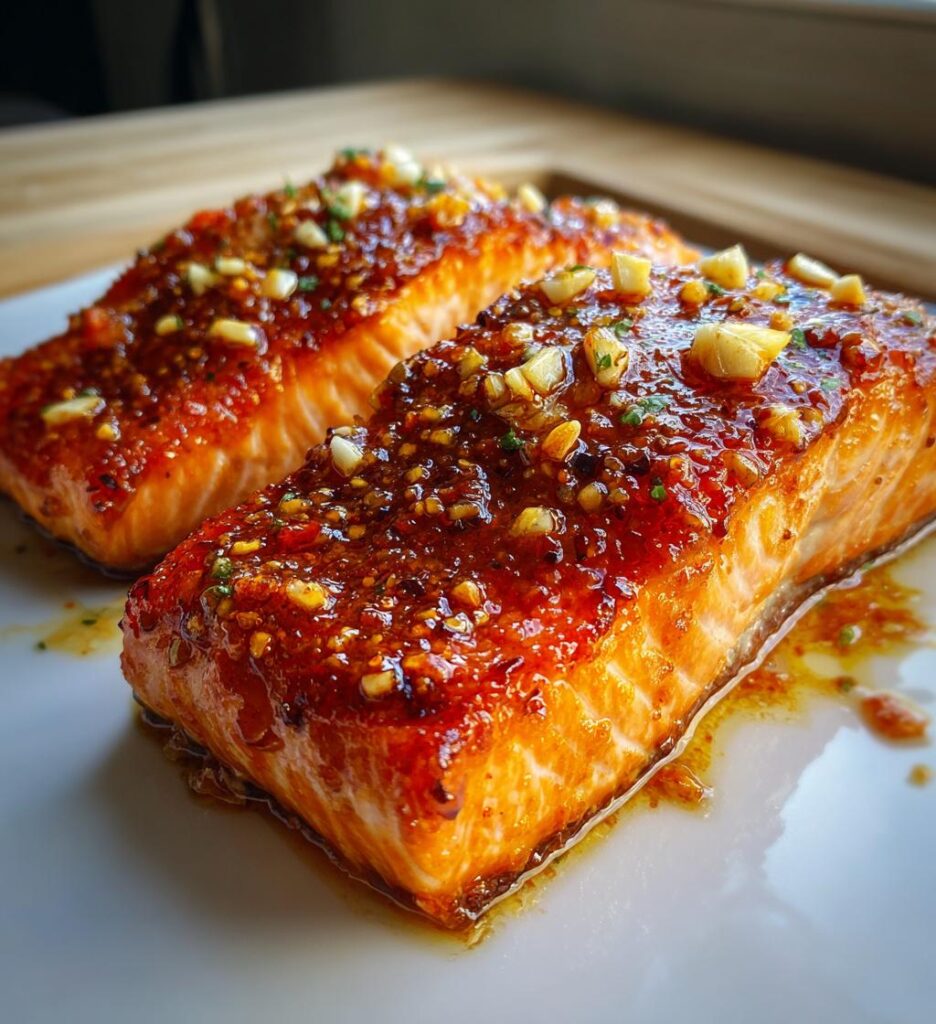 pan fried orange salmon