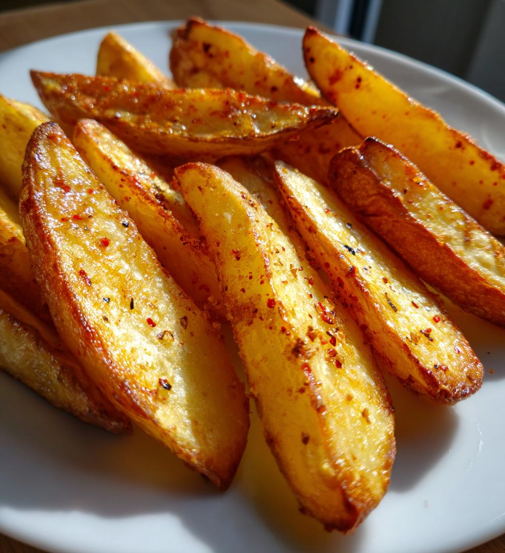 potato wedges air fryer - detail 1