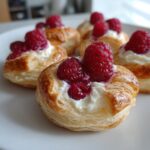 raspberry cream cheese bites