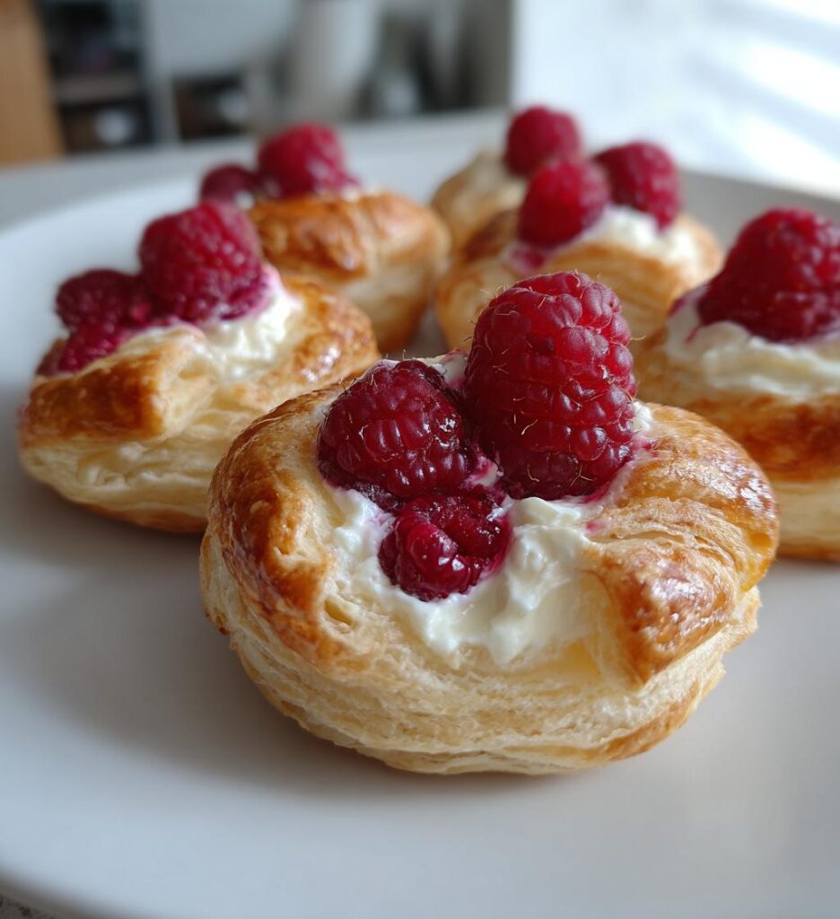 raspberry cream cheese bites