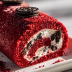 red velvet oreo cake roll