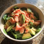 salmon avocado salad