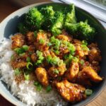 sesame chicken bowls
